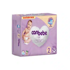 پوشک جان به به (Canbebe) سایز 2 بسته 52 عددی