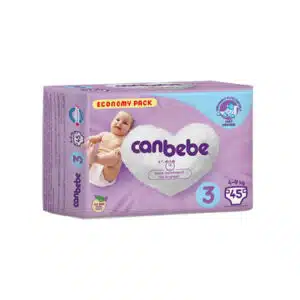پوشک جان به به (Canbebe) سایز 3 بسته 45 عددی