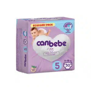 پوشک جان به به (Canbebe) سایز 5 بسته 30 عددی