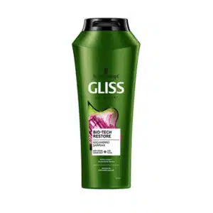 شامپو BIO TECH RESTORE گلیس بازسازی کننده حاوی عصاره گل رُزحجم 500 میلی (GLISS)