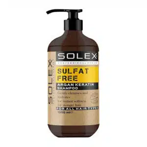 شامپو بدون سولفات سولکس حاوی روغن آرگان مناسب انواع مو 1000 میل (SOLEX)