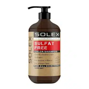 شامپو بدون سولفات سولکس مناسب موهای رنگ شده 1000 میل (SOLEX)