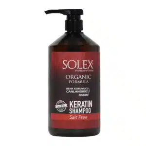 شامپو کراتینه بدون نمک سولکس مناسب موهای رنگ شده 1000 میل (SOLEX)