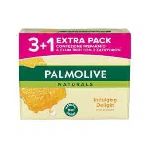 صابون شستشو پالمولیو شیر عسل بسته 4 عددی (Palmolive)