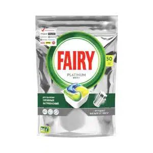 قرص ماشین ظرفشویی فیری پلاتینیوم مدل Platinum بسته 50 عددی (fairy)
