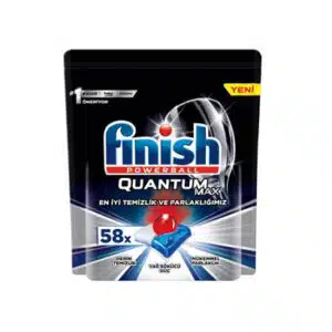 قرص ماشین ظرفشویی فینیش مدل Quantum max بسته 58 عددی (Finish)