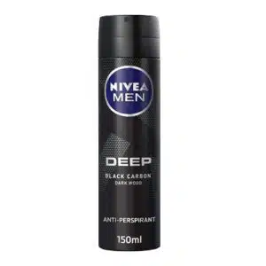 اسپری مردانه نیوآ مدل Deep Black Carbon حجم 150 میل (Nivea)