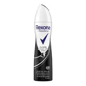 اسپری ضد تعریق زنانه رکسونا مدل Clothes White + Black On Invisible حجم 200 میلی لیتر (Rexona)