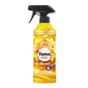 اسپری یوموش زرد با رایحه گل یاس حجم 450 میل (Yumos)