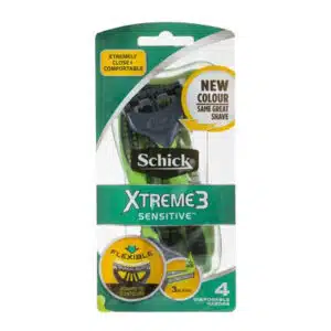 تیغ اصلاح مردانه 3 تیغه مدل Xtreme 3 شیک (Schick)