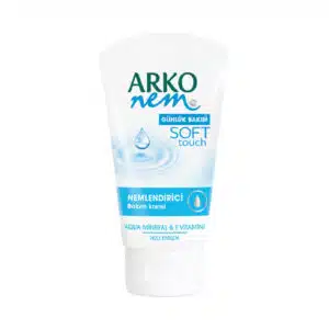 کرم مرطوب کننده دست و صورت آرکو تیوپی مدل Soft touch حجم 60 میل (ARKO)