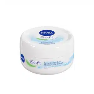 کرم مرطوب کننده نیوآ سافت Nivea Soft حجم 300 میلی لیتر (Nivea)