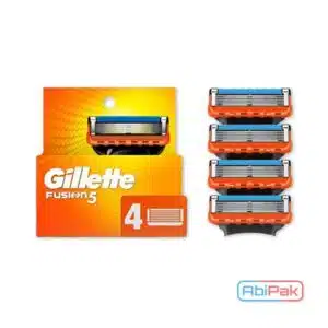 یدک تیغ ۴ عددی 5 لبه ژیلت پنج پاور اورجینال (Gillette)