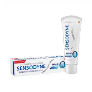 خمیر دندان سنسوداین مدل repair whitening حجم 75 میل (Sensodyne)