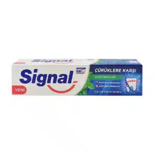 خمیر دندان سیگنال ترکیه مدل SIGNAL CURUKLERE KARSI ضد پوسیدگی حجم 100 میل (Signal)