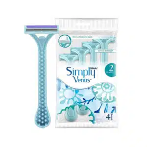 خودتراش  زنانه 4 عددی ژیلت مدل سیمپلی ونوس (Gillette)