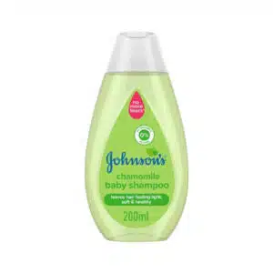 شامپو سر بچه بدون سولفات بابونه 200 میلی لیتر جانسون (Johnson)