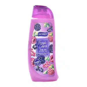 شامپو بدن هوبی مدل Fresh Care حاوی عصاره تمشک و شاه توت 500 میل (Hobby)