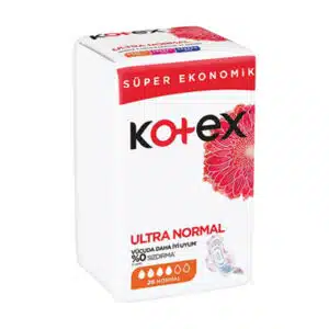 نوار بهداشتی کوتکس سایز نرمال 26 عددی (Kotex)