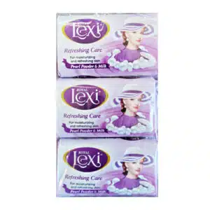 صابون لکسی مدل Pearl Powder & Milk بسته 6 عددی (Lexi)