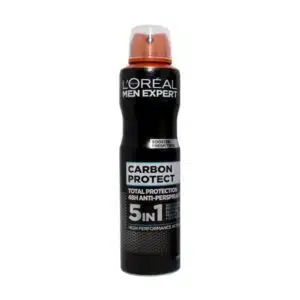 اسپری ضد تعریق لورآل سری Men Expert مدل Carbon Protect اسپورت 250 میلی لیتر (LOREAL)
