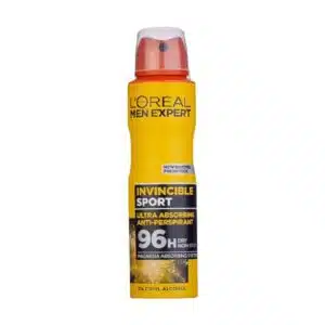 اسپری ضد تعریق لورآل سری Men Expert مدل Invincible Sport اسپورت 250 میلی لیتر (LOREAL)