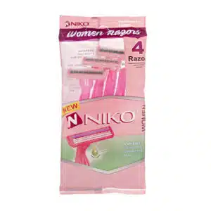 تیغ اصلاح ۳ لبه ۴ عددی زنانه نیکو (Niko)