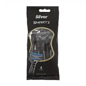 خود تراش سیلور مردانه مدل Smart3 بسته 4 عددی (SILVER)