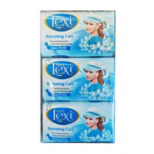 صابون لکسی مدل Aqua fresh بسته 6 عددی (Lexi)
