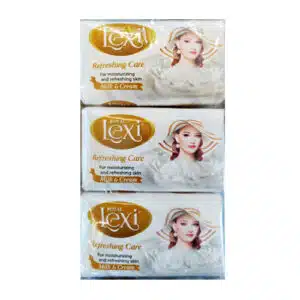 صابون لکسی مدل Milk & Cream بسته 6 عددی (Lexi)