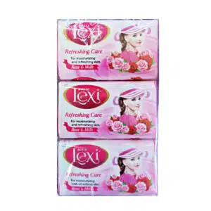 صابون لکسی مدل Rose & Milk بسته 6 عددی (Lexi)