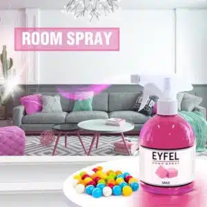 اسپری خوشبوکننده ایفل رایحه آدامس حجم 500 میلی لیتر (EYFEL)