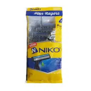 تیغ اصلاح ۳ لبه ۴ عددی مردانه نیکو (Niko)