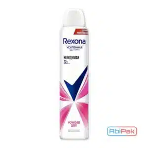 اسپری ضد تعریق زنانه روسی رکسونا POWDER DRY مدل Cotton Dry ماندگاری 72 ساعته 200 میل (Rexona)
