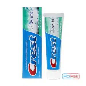 خمیر دندان کرست مدل Crest 3D White حاوی عصاره نعنا 100 میلی لیتر (Signal)