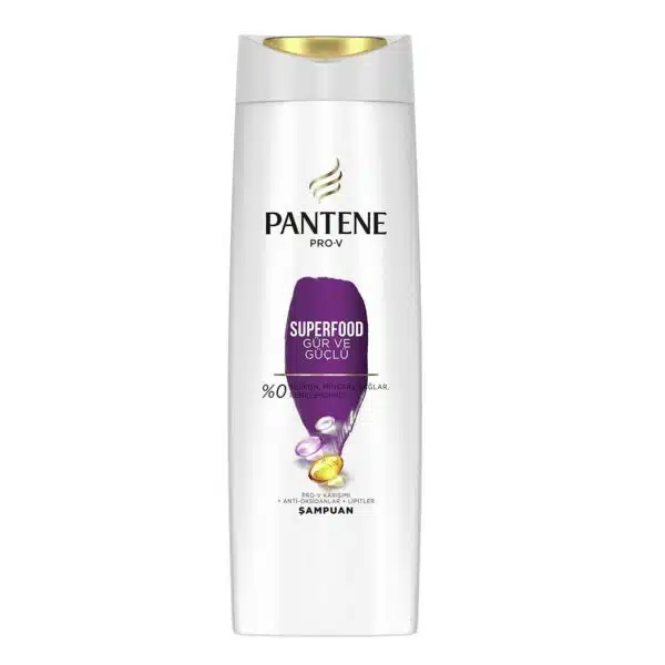 شامپو پنتن مدل Superfood ضد موخوره و تقویت کننده مو 350 میلی لیتر (PANTENE)