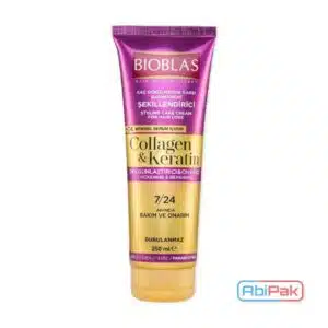 کرم مو بیوبلاس حاوی کلاژن و کراتین 250 میلی لیتر (Bioblas)